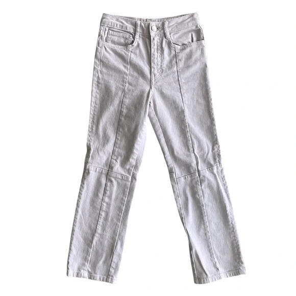 Maje Perry Purple Straight Leg High Rise Jeans Size 25 - Picture 8 of 8